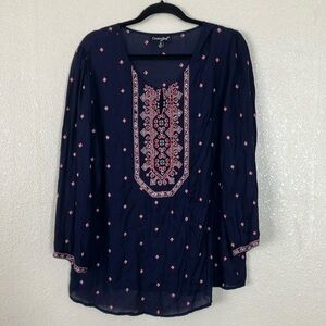 Greater Good Semi-Sheer Top, 1X